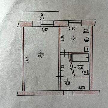 ПРОДАМ 1 кімнатну квартиру на полігоні