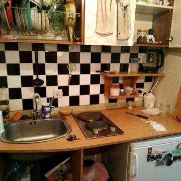 Продам гостинку с кухней и санузлом ХТЗ