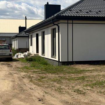 Сучасний будинок 80 м.кв на стадії будівництва
