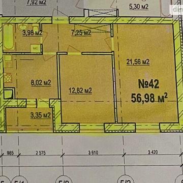 Продаж 2к Квартира Одеська вулиця ЖК Массив Барский