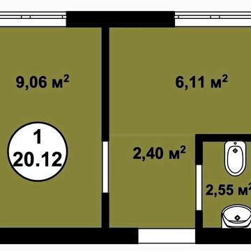 Квартира від власника Аура Парк в зданому будинку з газом ЖК АУРА ПАРК