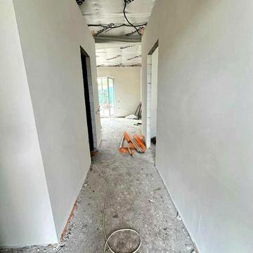 Таунхаус в Гостомеле с отдельными передними дворами Газом и черновыми работами