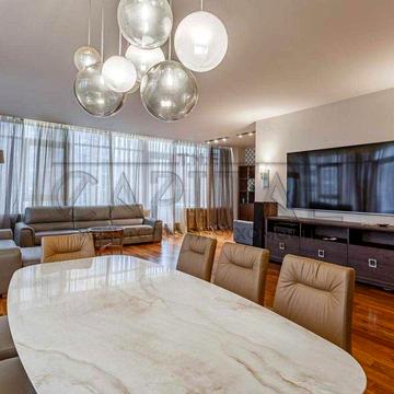 Продаж 2-рівневого пентхаусу 135м² Саперне Поле 3. Вид на фонтани ЖК Бульвар Фонтанів
