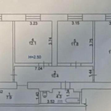 Продам 3 кім квартиру 23 серпня буд 4, 3 поверх з ремонтом