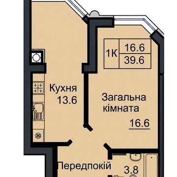‼️ВЛАСНИК‼️ Продаж квартири 41 м² в ЖК «Sofia Residence». Переуступка ЖК «Sofia Residence»