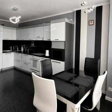 3 комнатная квартира 87 м² дизайнерский Ремонт  ЖК Радужный ЖК Радужный