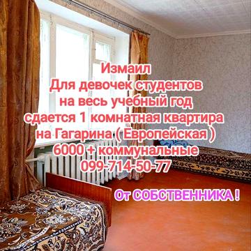 1 комнатная ОТ 1 МЕСЯЦА от собственника  Палац спорта