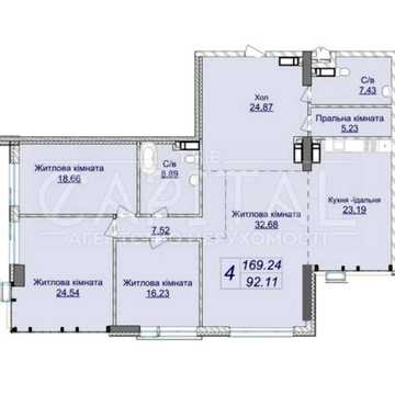 Продажа квартиры, Верхогляда, ЖК Новопечерские Липки, 7 очередь