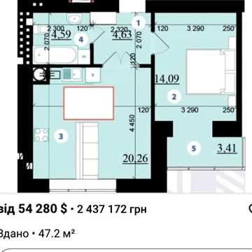 Продам квартиру біля міського озера та парку ЖК липки2