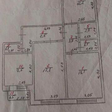 Продається 3х кім. квартира