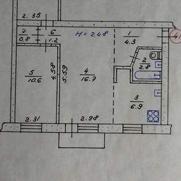 Продам або обміняю 3-х кімнатну квартиру
Розгляну всі варіанти. 3-х кімнатної квартири на 2 кімнатну  в м.Жовті Води