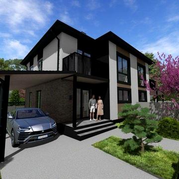 Будинок дуплекс 105000$ від забудовника GART K-P