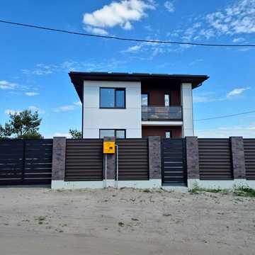 Продаж двоповерхового будинку біля Львова, с. Бірки( Брюховичі), 155 м кв, 6 соток, якісне будівництво