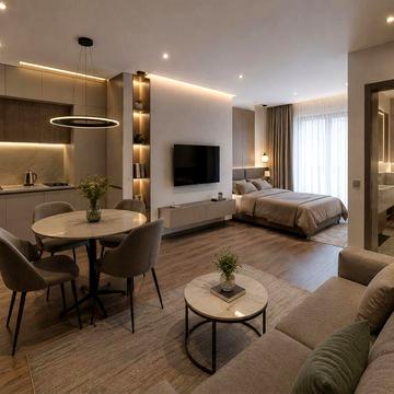 Однокімнатна квартира с терасою ЖК Санрайз сити SunriseCity