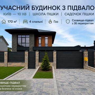 Продам будинок з власним укриттям біля Ліцею №1 | 170 м²