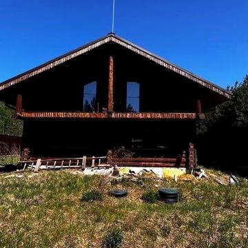 продаж будинку біля Десни, село Жукин, частковий ремонтом, зруб, 14 соток