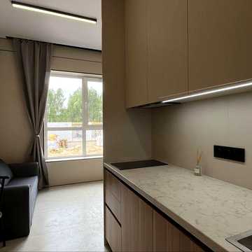Смарт-квартира з ремонтом і меблями – 23 м², клубний будинок у Білогородці