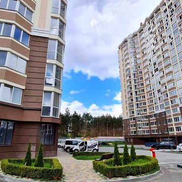 Супер АКЦИЯ! Продажа 2-комнатная квартира в Ирпене біля лісу у новому районі Над Швидкий виїзд до Києва Вид з панорамних вікон на сосни!
