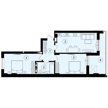 Продаж 2к Квартира Тлехаса вулиця ЖК GARDEN CITY
