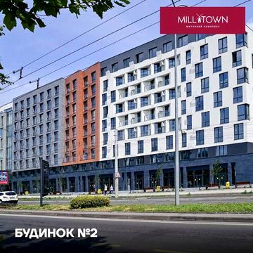 Продаж квартири 40м2  в сучасному жк Mill town, центр ЖК Mill town