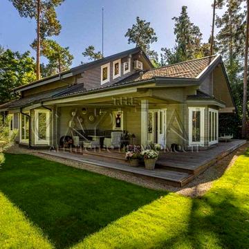 Преміальний будинок у лісі з клеєного бруса | Ліс | Конча-Заспа | 270 м² | Хутір Мгирі