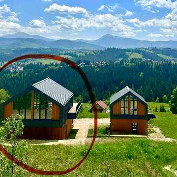 Продаж будинка з дивовижним видом у Карпатах, Яблуниця, поруч Буковель