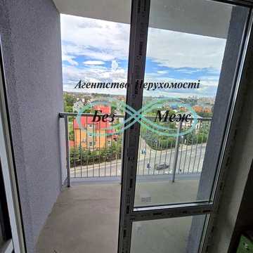 Продаж 1-кімнатної квартири 38,19 м² у ЖК Щасливий Grand, вулиця Яблунева  До Києва 500 метрів