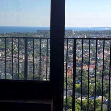 Продам 1-комнатная квартира возле моря: ЖК Посейдон, 16 Фонтана, Золотой берег. Вид на город и море ЖК Посейдон