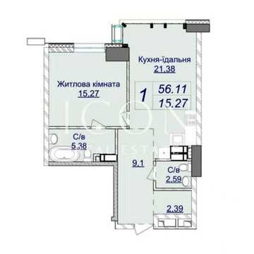 Продаж 1к квартири | ЖК Новопечерські липки | 7 черга 2 будинок. ЖК Новопечерські Липки