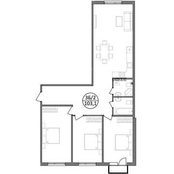 Продаж 3-к квартири з ремонтом 103,3 м², зданий будинок (Кільцева дорога Львова) ЖК Парксайд