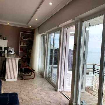 Дача в Дофиновке  у моря-  с прекрасным видом.