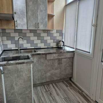 Сахарова/Бочарова, квартира в новом доме на 1эт с балконом