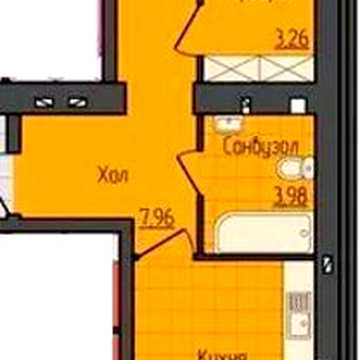 Продаж 1 кімнатної квартири ЖК Гранд сіті Домбровський
