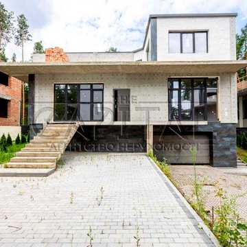 Сучасний будинок преміум-класу 400 м² з басейном та панорамною терасою,  Биківня