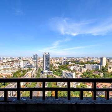 Продажа видовой 1-комнатной квартиры 54,4м2 в самом центре Киева! Бульвар Леси Украинки, 7А