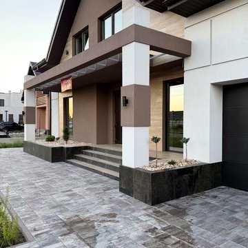 Сучасний дизайнерський будинок 380 м² у Боратині  Преміум клас