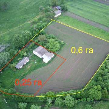 Продається Будинок 0,25га  + 0,6 га/ Григорів / Рогатин