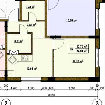 Троєщина 1к квартира з гардеробною ЖК Family Life