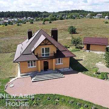 Продаж 2х поверховий будинок 153 м2, 15 сот. + 30 м2 гараж в с. Бузова, біля Українського села