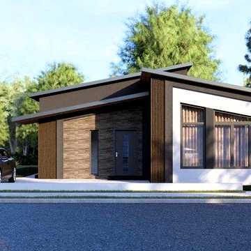 Продаж сучасного одноповерхового будинку в с. Святопетрівське КМ «Silver city» Бучанського району Київської області