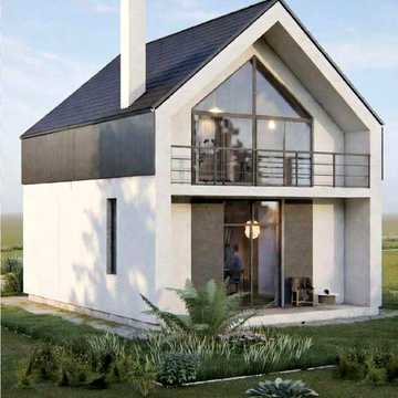 Продаж сучасного котеджу в КМ BB Park, 79 м2, 5 сот. між Бояркою та Білогородкою