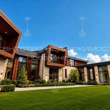 Продаж ексклюзивної резиденції 1500м2 в КМ «Сонячна Долина» — 1 гектар власного соснового парку та шикарного будинку Козин Конча-заспа