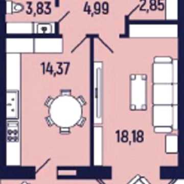 46,7м ПАСІЧНА з котлом