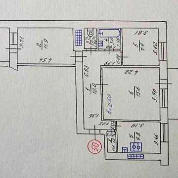 Продається або здається з послідуючим викупом 3-х кімнатна квартира