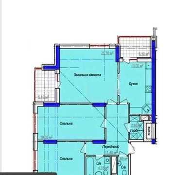 3к в ЖК АВРОРА / НОВОБУДОВА на Черьомушках!!! 815 $/м2! Поверх 12/25!  92м/75тис! ЖК Аврора