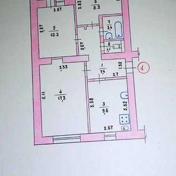 Продам 3х комнатную квартиру