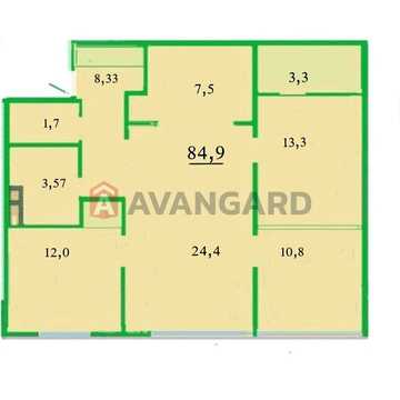 Продаж 3-кімн. квартири ЖК Ліко град 3 ЖК Ліко град 3