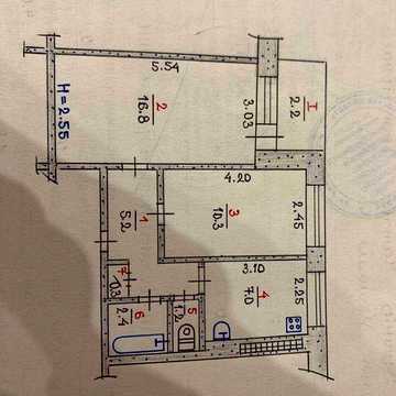 продам 2-к квартиру на 4-Зарічному