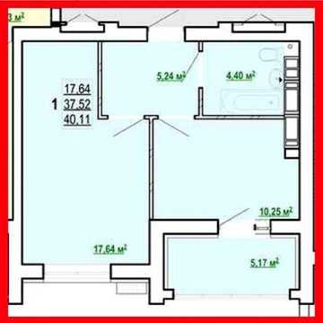 21600$ ДОМ ЗАСЕЛЁН! ЖК Сказка Продам 1 комн. квартиру 40.1 м2 Холодная Гора AB ЖК Сказка