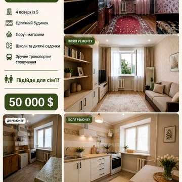 Продам 2-х кімнатну квартиру на Ближньому Замості